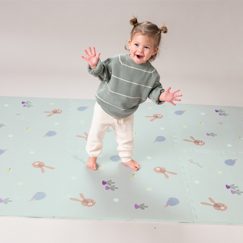 Tappetino puzzle morbido tema giardino XL Taf toys - immagine 6