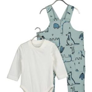Set 2 Pezzi Body e Saloppette BaoBab – Blue Seven