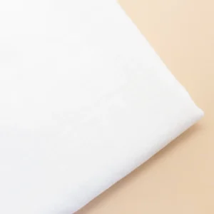 Mussola bianca neonato in cotone 100% tinta unita