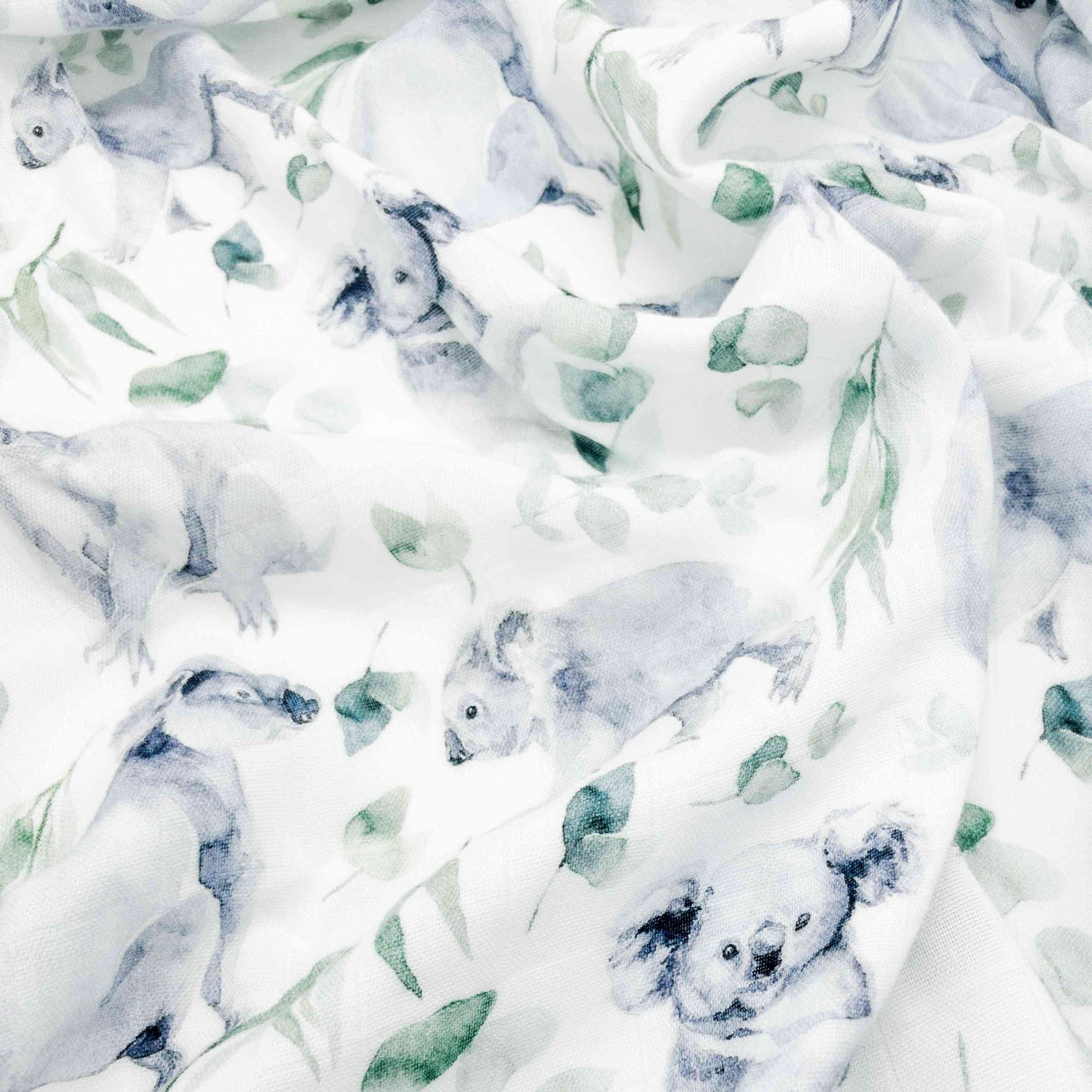 Set da 3 mussole cotone e bambù 55x55 cm - immagine 3