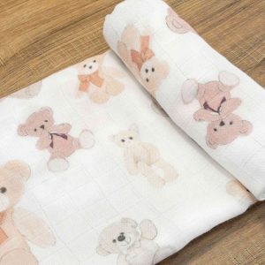 Mussola neonato in viscosa