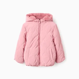 Giacca con cappuccio e fodera in pile