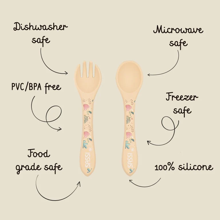 Posate in silicone - Bradipo Gnawy - immagine 4