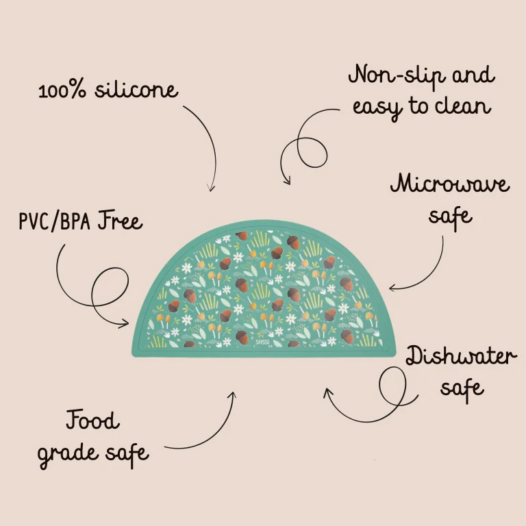 Tovaglietta in silicone - Volpe Crunchy - immagine 4