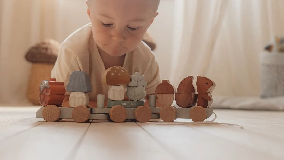 Trenino con costruzioni - immagine 9