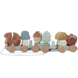 Trenino con costruzioni