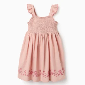 Abito con ricamo a punto croce