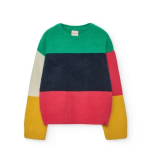 Maglione a righe