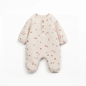 Tutina in maglia stampata