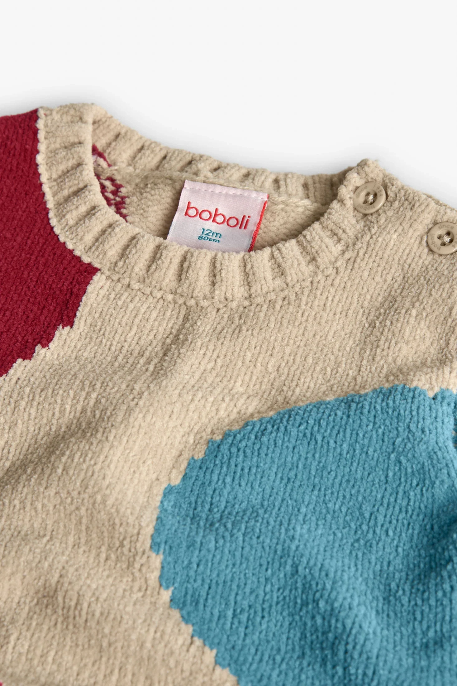 Vestito in maglia a pois - immagine 4