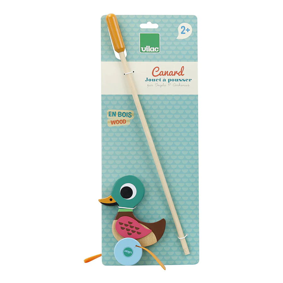 Anatra da spingere in legno - Ingela P. Arrhenius - immagine 3