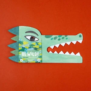 ACTIVITY - BE WILD! CROCODILE MASK&STICKERS *NEW*