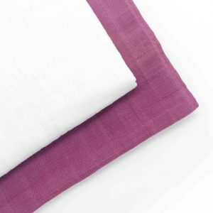 Mussole cotone 100% per neonati - 2 Pack