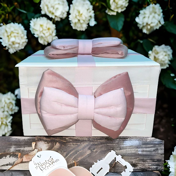 COFANETTO DOPPIO FIOCCO