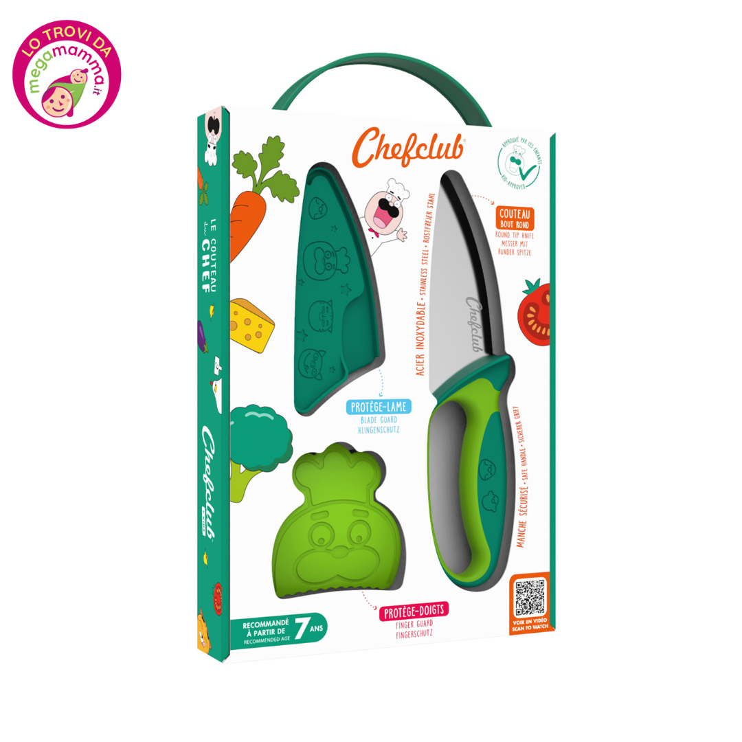 Coltello Baby Chef Verde – ChefClub - immagine 3