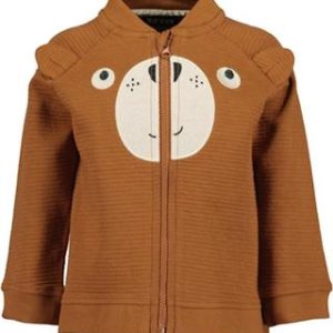 Felpa Cerniera Orsetto Brown – Blue Seven