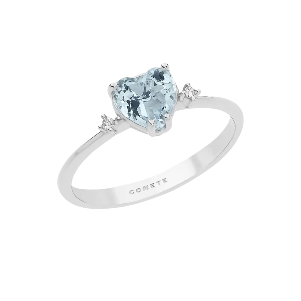 Anello Acquamarina e Diamanti COMETE GIOIELLI ANQ 300