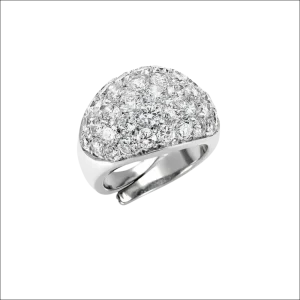 Anello Argento Zirconi Bianchi Collezione Blossom BLISS