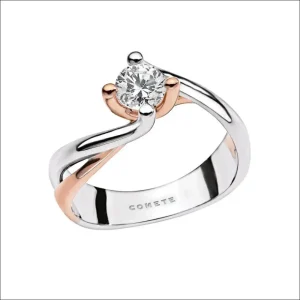 Anello COMETE Diamante ct 0,10: Promessa d'Amore Eterno