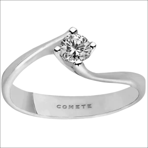 Anello Comete Diamante Pegni d'Amore