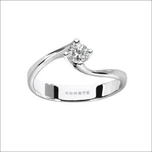 Anello COMETE diamante solitario ct 0,09 ANB 2034