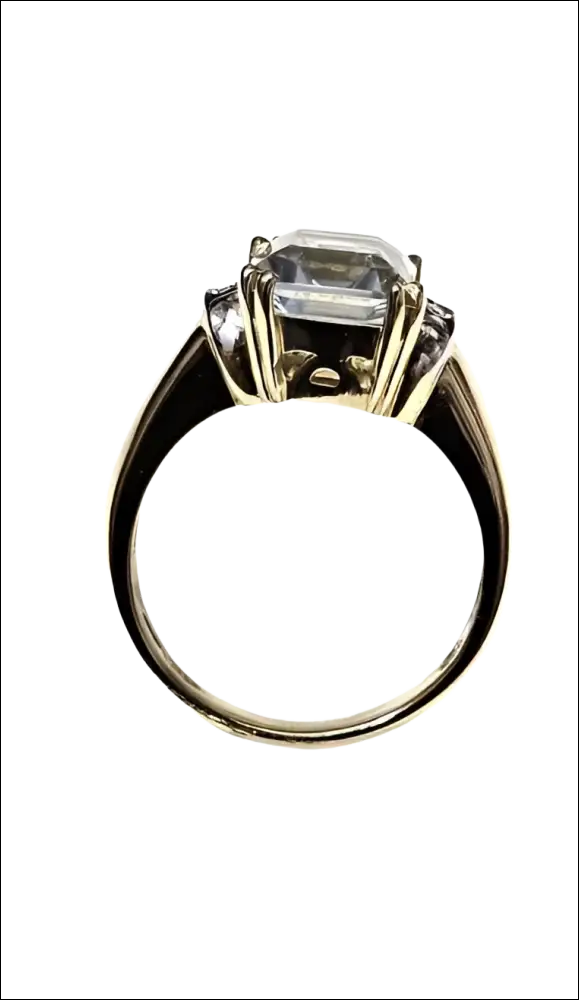 Anello Oro Giallo Acquamarina e Diamanti De Lazzari - immagine 9