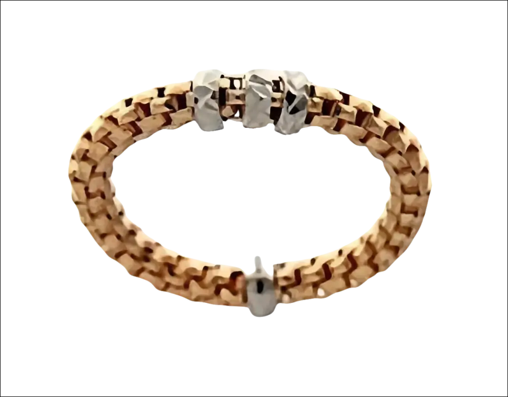 Anello Rockstar Estensibile Oro Rosa Anello