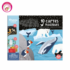 Carte Magiche Winter Scratch e da Metalizzare – Auzou