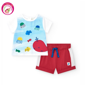 T-Shirt e Shorts Jellyfish Under The Sea – Tuc Tuc