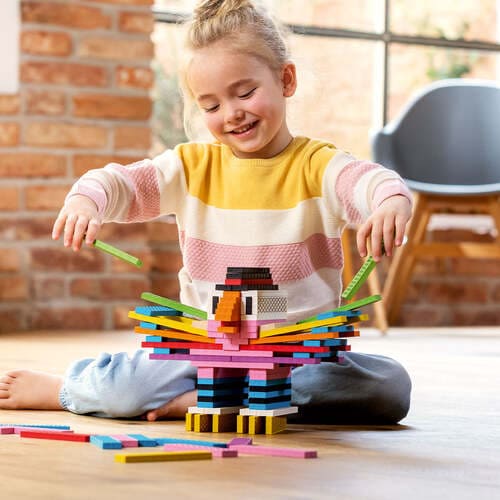 Bioblo Fun Box Multi Mix – 200 mattoncini - immagine 3