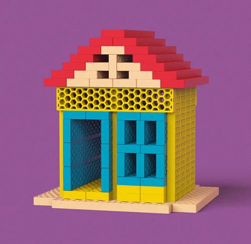 Bioblo Fun Box Multi Mix – 200 mattoncini - immagine 4