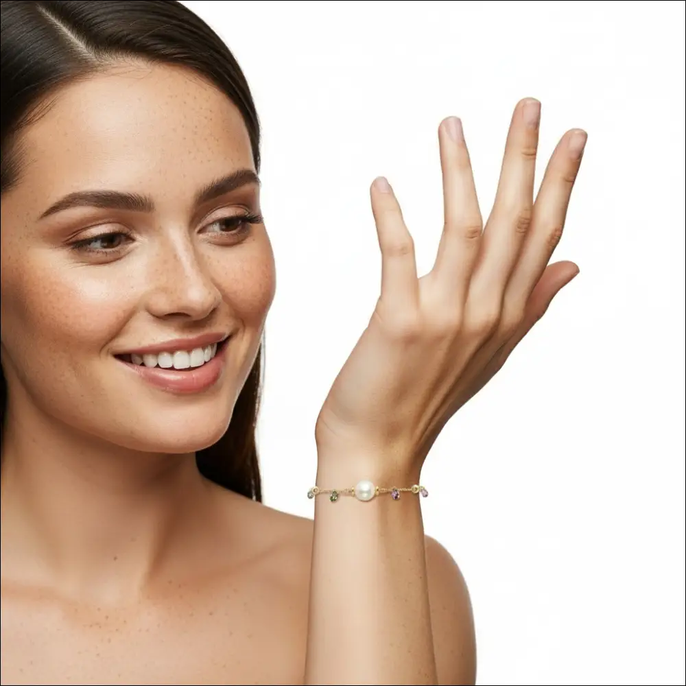 Bracciale Argento Dorato Primavera BRA 275 COMETE - immagine 3