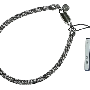 Bracciale Argento Uomo con Diamante
