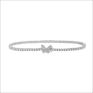 Bracciale Tennis Argento e Zirconi Comete Glamour