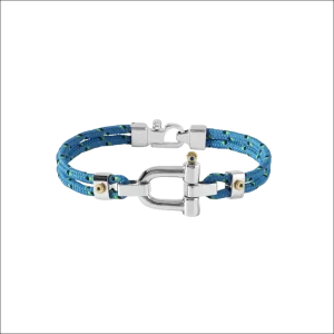 Bracciale Uomo Comete Gioielli Blu di Genova UBR 731