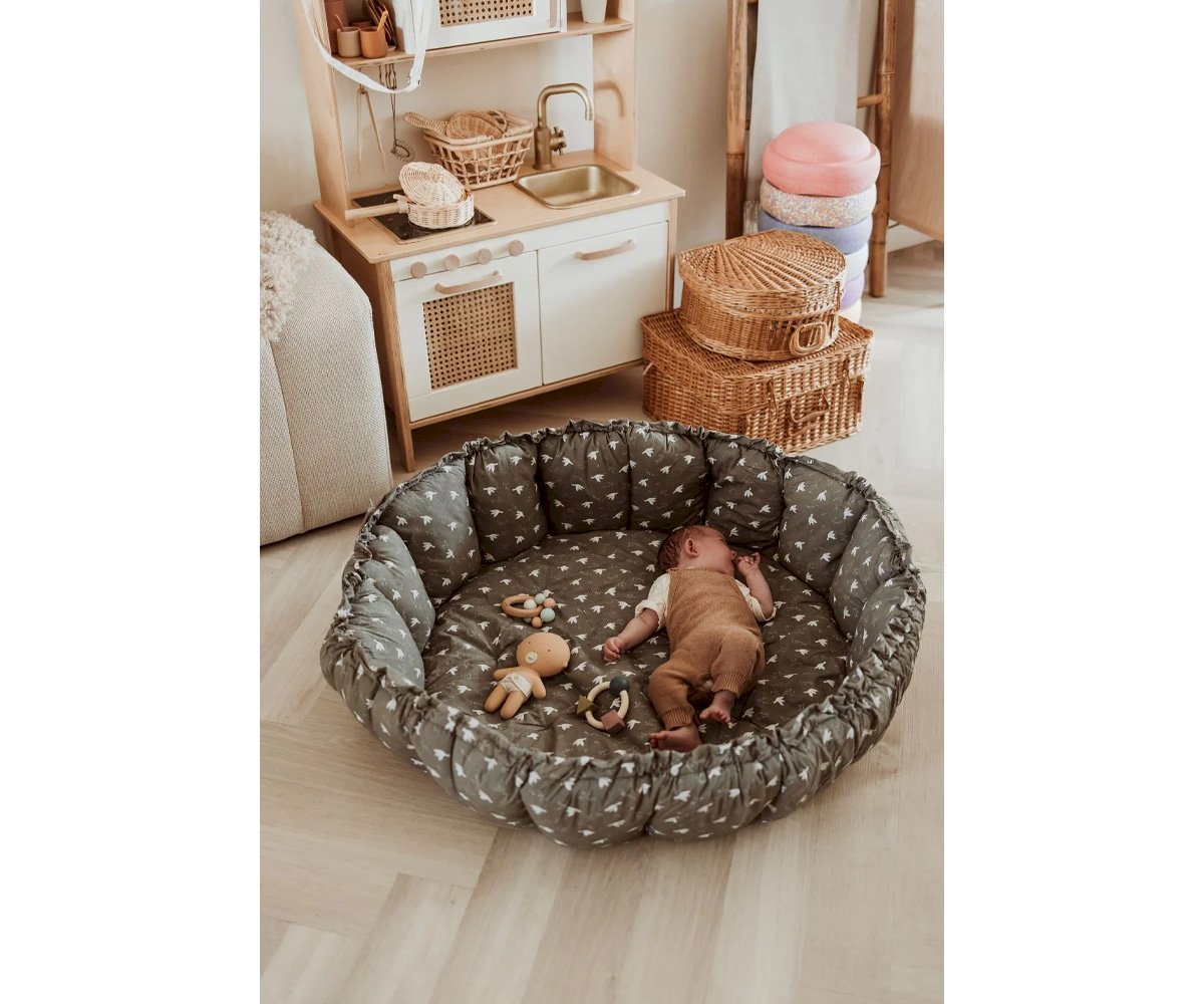 Tappeto Nido Bloom Birds – Play & go - immagine 3