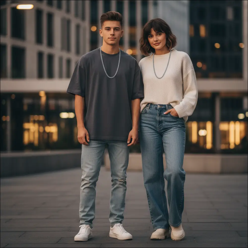 Catena argento e zirconi WE ARE di COMETE UGL 768 - immagine 4