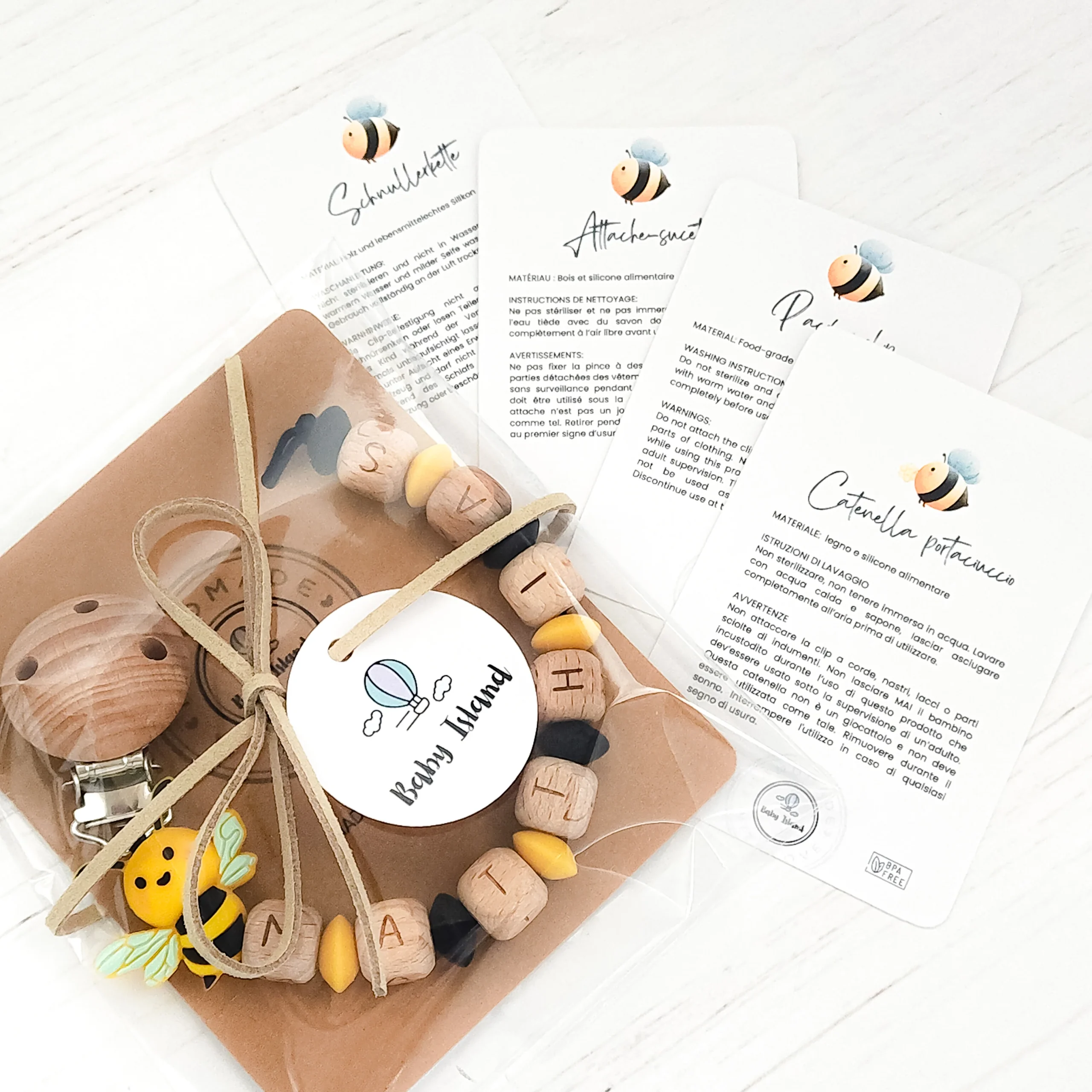 Catenella ciuccio Ape - immagine 5