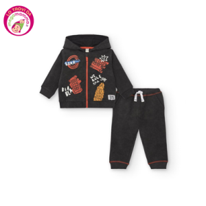 Set 2 pz Maglia e Pantalone Felpati Cartoon Calling – Tuc Tuc