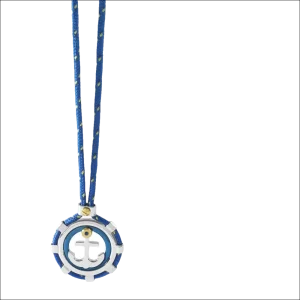 Ciondolo ancora uomo Comete Gioielli Blu di Genova