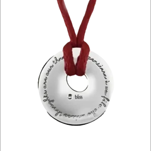 Ciondolo Bliss Argento Fil Rouge con Diamante