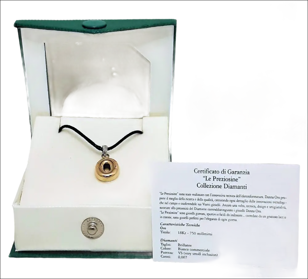 Ciondolo Oro Giallo Lettera O Le Preziosine DONNA ORO - immagine 4