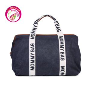 Mommy Bag Borsa Fasciatoio – 55 x 30 x 40 cm – nero signature – Childhome