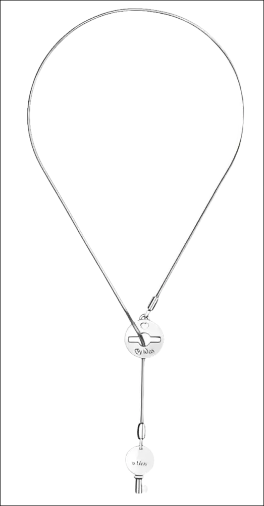 Collana Argento My Wish Chiave del Desiderio