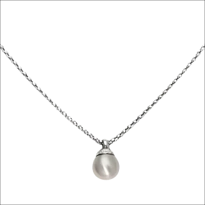 Collana Galileo Oro Bianco Sparkling Glamour