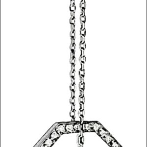 Collana Oro Bianco e Diamanti: Eleganza e Fortuna