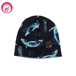 Cappellino Beanie The Dancing Whales – Walkiddy