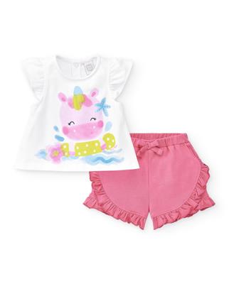Set 2Pz T-Shirt e Shorts Over The Rainbow – Tuc Tuc - immagine 2