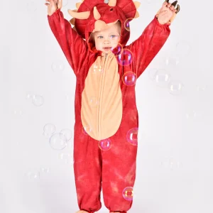 Costume Triceratopo (tuta 4-6 anni)