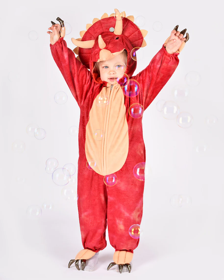 Costume Triceratopo (tuta 4-6 anni)